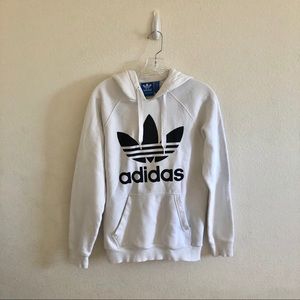 Adidas white hoodie